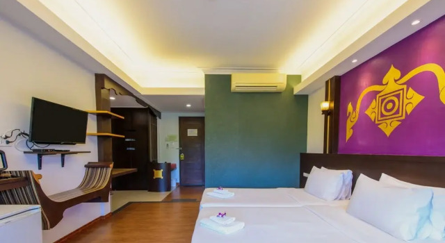 Номер Deluxe с красивым видом из окна Baan Grood Arcadia Resort & Spa