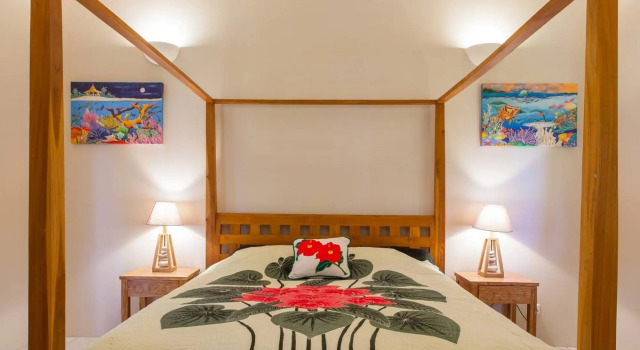TAHAA - Private Beach Villa, Book Villa Sommerhuse i Tiva, Hytte