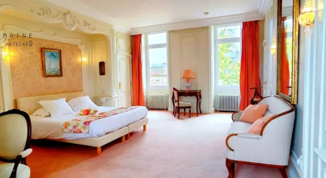 Jednoosobowy junior suite Logis Hôtels Domaine du Châtelard
