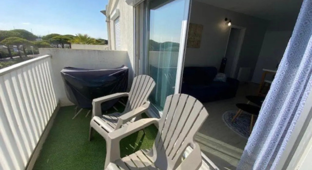 Апартаменты Port Camargue plage sud, Appartement P2 de 35m²