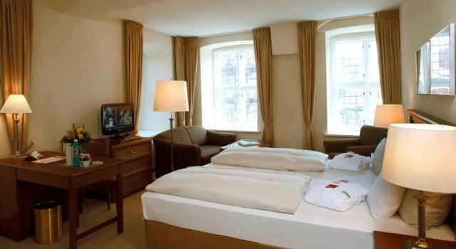 Полулюкс с видом на реку DORMERO Hotel Bergström Lüneburg