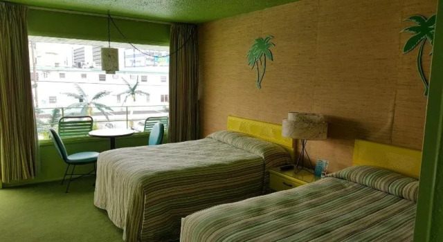 Caribbean Motel, Varaa Motelli Hotellit Wildwoods Beach pysäköinnillä, Pysäköinti