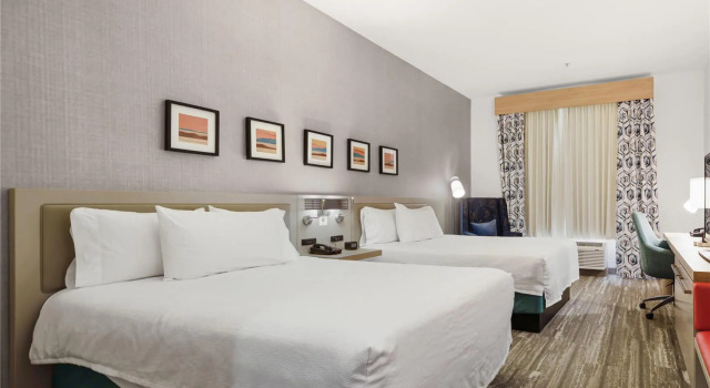 Четырёхместный номер Standard Hilton Garden Inn New Braunfels