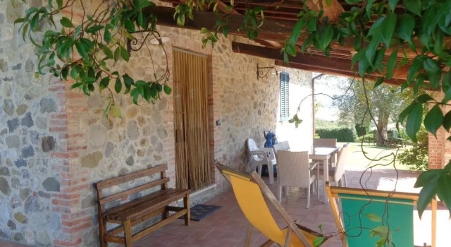 Апартаменты с 2 комнатами с видом на бассейн La Valle Del Sole - Val DOrcia