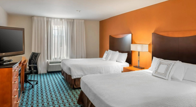 Fairfield Inn & Suites by Marriott New Braunfels, Забронировать Отель Нью-Браунфелс Greater San Antonio