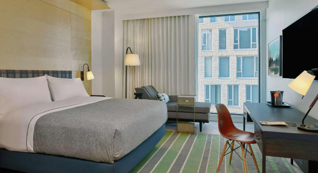 Двухместный номер для гостей с ограниченными возможностями Canopy by Hilton Portland Pearl District