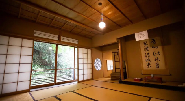 Номер Japanese-Style Superior с собственным туалетом Koyasan Shukubo Saizenin