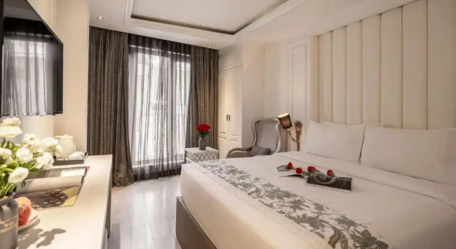 Двухместный номер Premium Deluxe A&EM Saigon Hotel