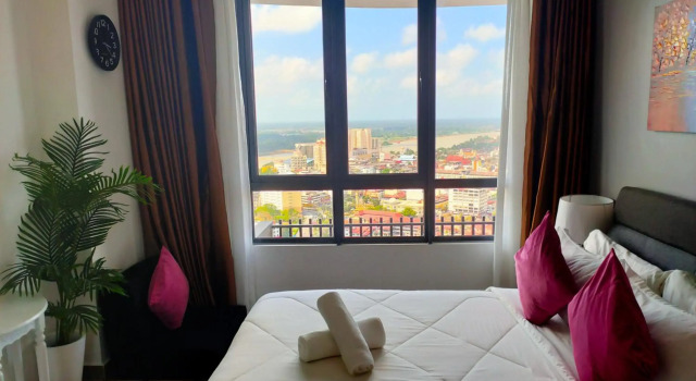 Izz'man Homestay Level 33 Troika Kota Bharu, Забронировать Отель Кота-Бару Келантан, рядом с Торговый центр Kota Bharu