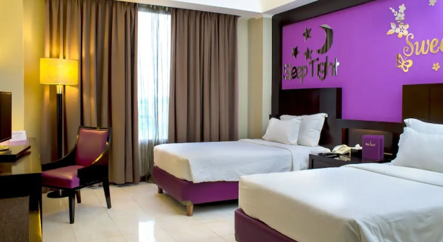 Двухместный номер Standard с видом на город Zurich Hotel Balikpapan
