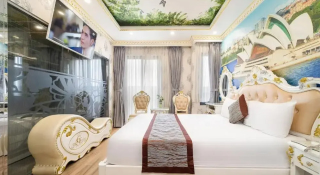 Люкс Deluxe Collection O Cuong Thanh 3 Hotel