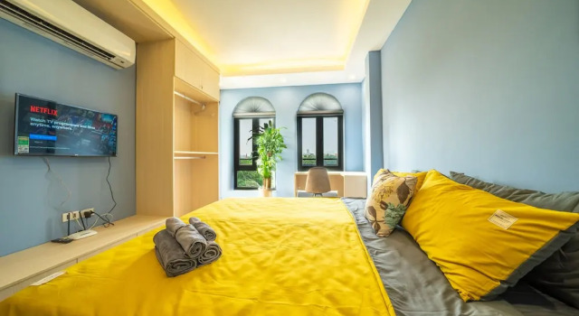 Апартаменты Premium с балконом Camellia Homestay