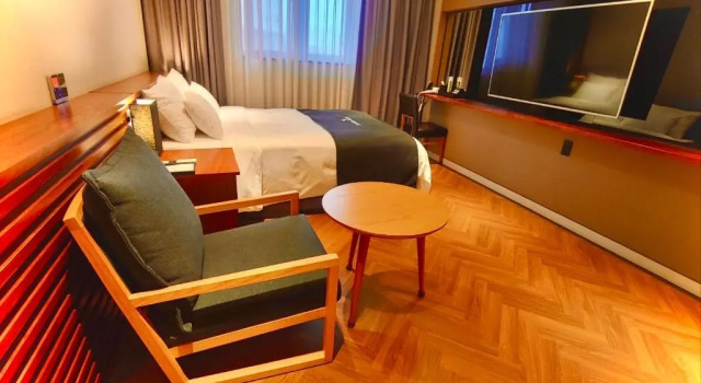 Двухместный номер Deluxe с видом на город Golden Business Hotel