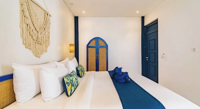 Omah Bleue Villa, Rezervovat Vila Chaty v Bali, Chalupa