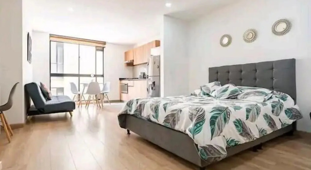 Hermoso Apartaestudio en centro Bogotá, Забронировать Апартаменты/квартира Богота Колумбия, рядом с Egipto's Church