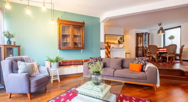 Апартаменты Missafir Flat With Terrace Near Istiklal Street