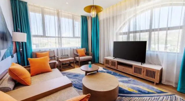 Люкс с видом на горы MEHOOD LESTIE Hotel (Altay Wanghu Square)