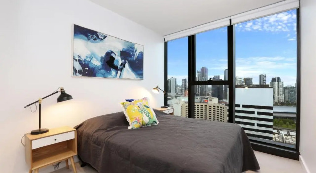 Апартаменты c 1 комнатой с видом на город Orange Stay at Melbourne Quarter