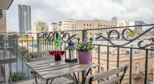 1 makuuhuone Superior Huoneisto parvekkeella Stay Jaffa Jerusalem