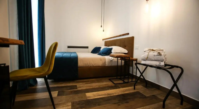Двухместный номер Deluxe с балконом Luna Federiciana Luxury Room & Spa
