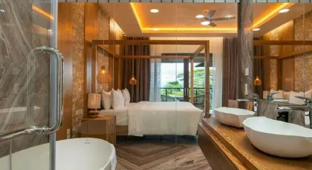 Номер Deluxe с частичным видом на океан Курортный отель Gardens Hill Resort & Spa