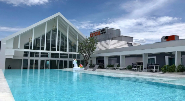 Двухместный люкс с панорамным видом Crystal Hotel Hat Yai