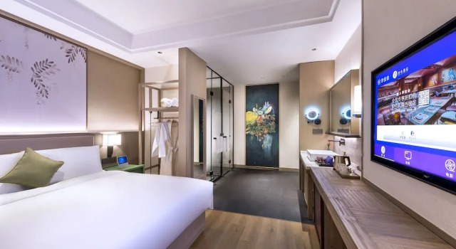 Двухместный номер Standard Manxin Beijing Bei Qi Jia Wen Du Shui Cheng Hotel