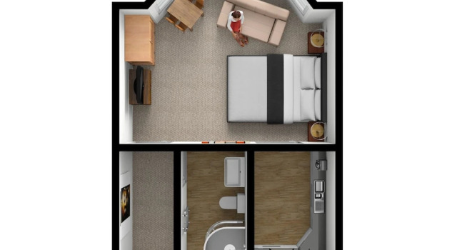 Студия Standard с видом на сад Muntham Luxury Holiday Apartments
