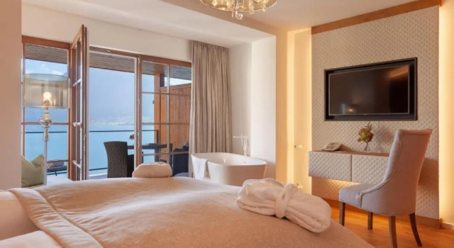 Двухместный номер Deluxe Hotel Seevilla Wolfgangsee