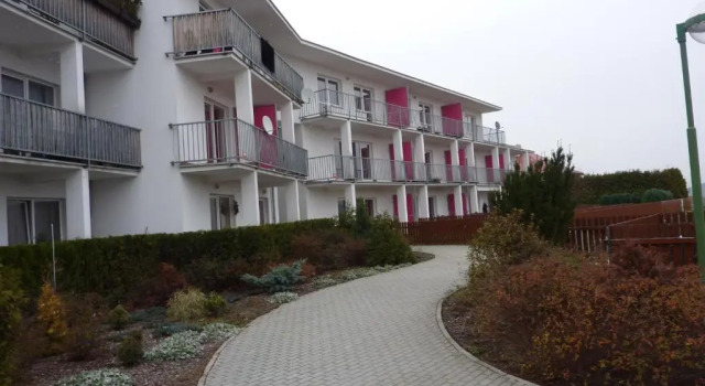 Студия с балконом и с красивым видом из окна Guest House Beroun