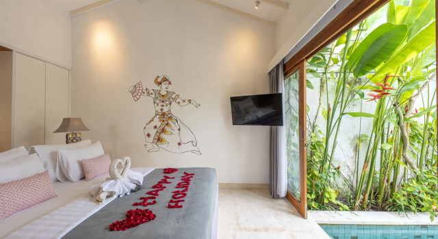 Вилла c 1 комнатой The Jimbaran Villa by Ini Vie Hospitality