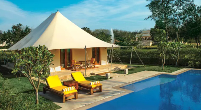 Номер Standard The Oberoi Sukhvilas Spa Resort, New Chandigarh