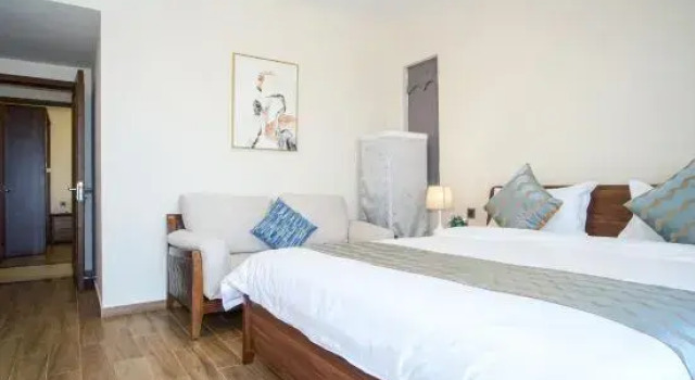 Люкс с 3 комнатами Manli Holiday Apartment(Guanlan Lake New Town in Haikou)