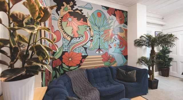 Кровать в общем номере (женский номер) Auberge de la Paix