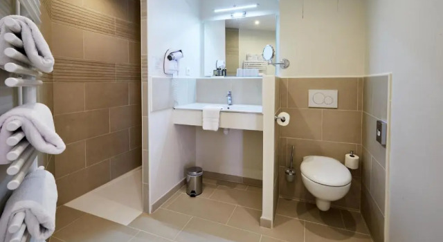 Трёхместный номер Comfort Les Villas dArromanches, Teritoria