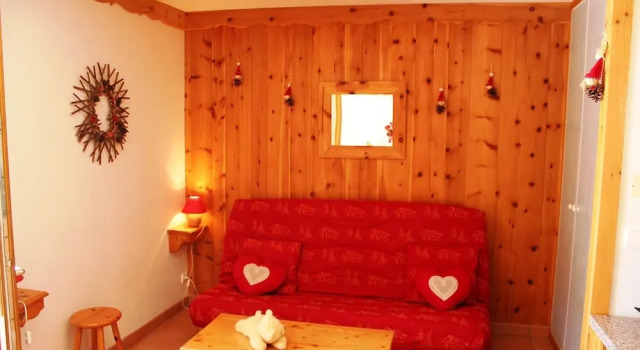 Chalet LES Ancolies - Myosotis : Studio Cabine 4 Personnes / Studio Cabin 4 People, Забронировать Шале Виллы Овернь-Рона-Альпы, Вилла