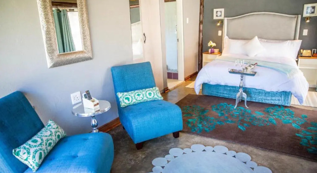 Luxo quarto TshiBerry Bed & Breakfast