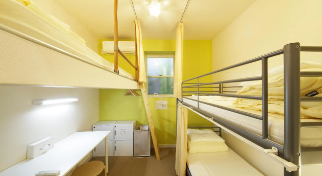 (camerata femminile) letto in camerata Guesthouse TSUNOYA