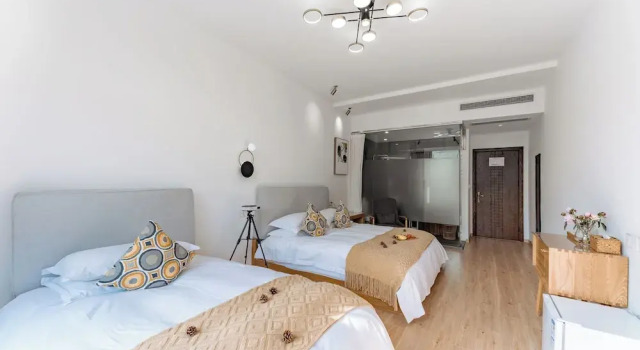 Двухместный семейный номер Standard с балконом Moganshan Muye Summer Homestay