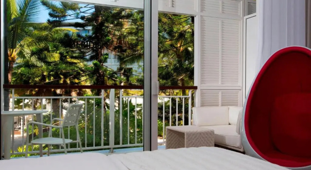 Двухместный номер Standard с балконом и с видом на сад Le Méridien Nouméa Resort & Spa