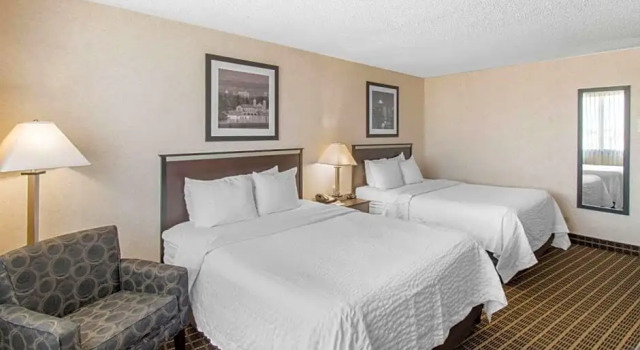 Deluxe firedobbelt værelse Clarion Hotel Denver Central