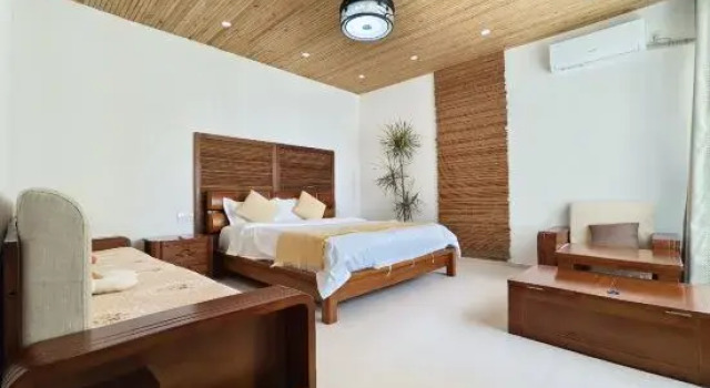 Люкс с 3 комнатами с красивым видом из окна Sea Breeze・Seaview Homestay (Yemeng Promenade, Sanya Bay Branch)