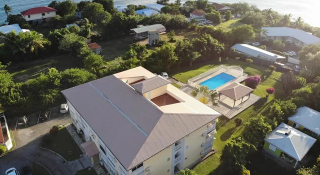 Студия Charmant studio Ti colibri piscine et bord de mer à Sainte-Luce