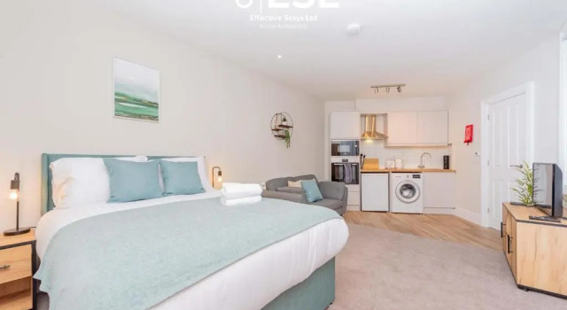 Studio 2, Second Floor Town Centre Apartment, Забронировать Апартаменты/квартира Апартаменты Шрусбери, рядом с St.Chads Church, Апартаменты/квартира