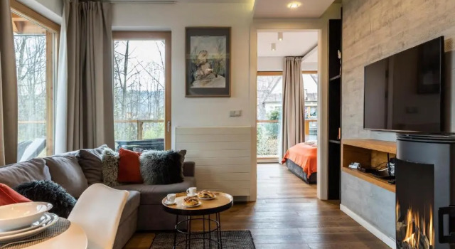 Апартаменты с видом на горы Apartamenty Pod Giewontem Lux&Spa Zakopane