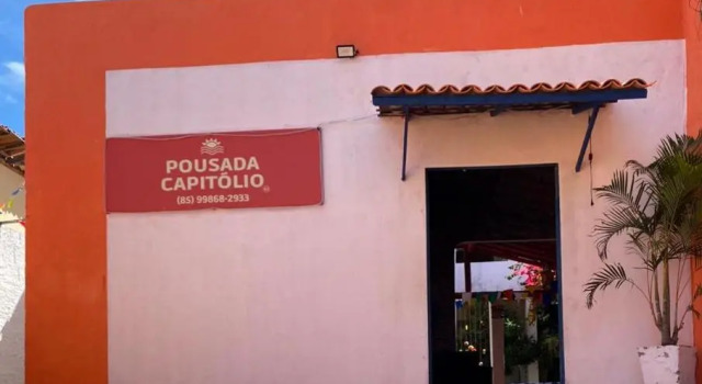 Pousada Capitolio 02 Canoa Quebrada, Забронировать Отель Отели Аракати с бассейном, Бассейн