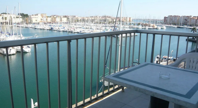 Номер Standard с балконом и с красивым видом из окна Hôtel Port Beach