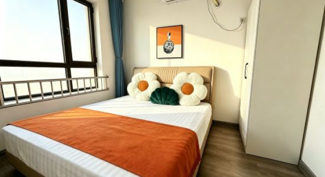 Люкс с 3 комнатами с видом на море Qihai · Letu Loft Apartment (Golden Beach)