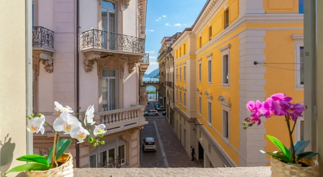 Семейные апартаменты с балконом Heart of Lugano