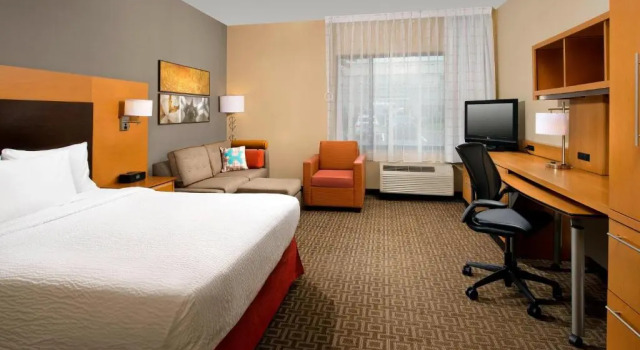 Двухместная студия TownePlace Suites by Marriott Lexington Park Patuxent River Naval Air Station